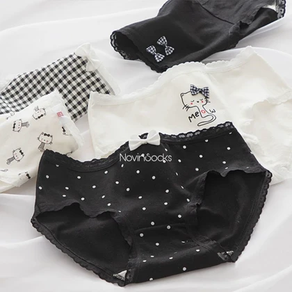 شورت سیاه سفید گربه ای 1195(سایز 38 الی 42)