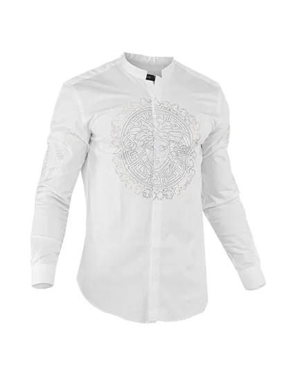 پیراهن مردانه نگین‌دار Versace