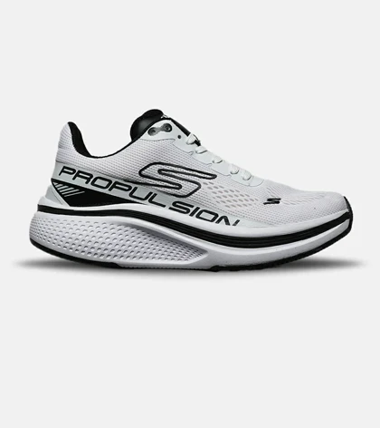 کفش کتانی طبی ورزشی سفید مشکی SKECHERS Propulsion مدل 8419