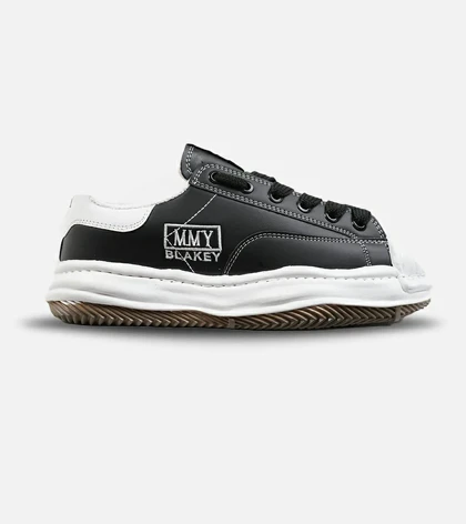 کفش کتانی مردانه مشکی سفید BLAKEY LOW SNEAKER