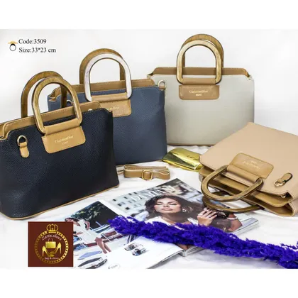 کیف دسته چوبی زنانه دستی
