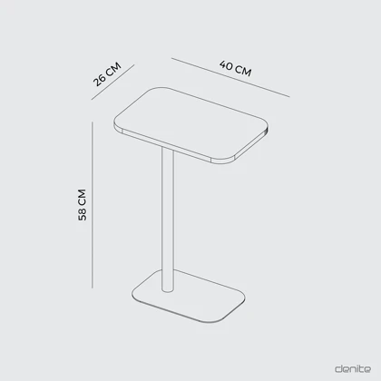 میز جلو مبلی دنیته مدل جوینت - Dpj08