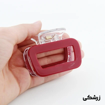 کلیپس دخترانه طرح مربع خطی