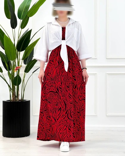 سارافون طرح‌دار چاپی