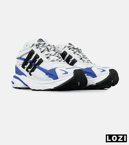 کفش کتانی مردانه و زنانه سفید مشکی آبی ADIDAS Jellyfish مدل 7584