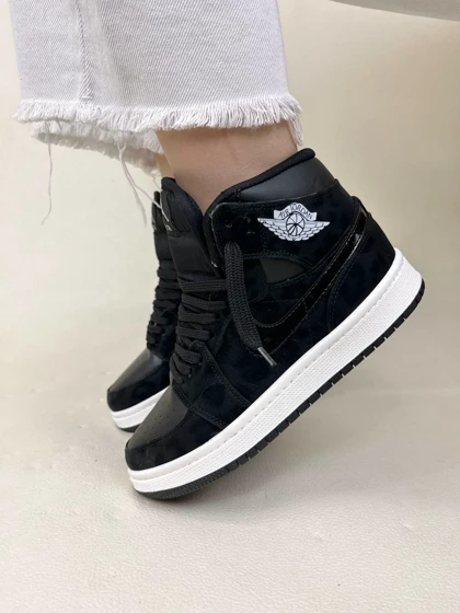 کتانی ونس زنانه نیو ایر جردن وان بلک پانتر نایک NIKE AIR JORDAN Black Panter کد 1749دختر طهرونی