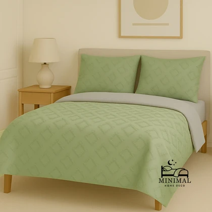 سرویس روتختی کاوری مینیمال طرح برجسته لوزی ریز