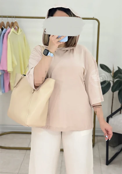 تیشرت کلاه دار