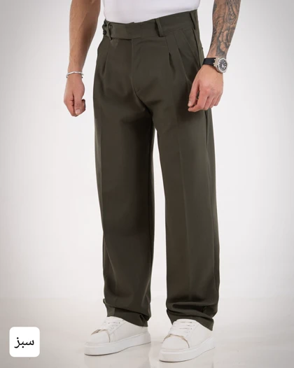 شلوار بگ گاواردین-کد4807