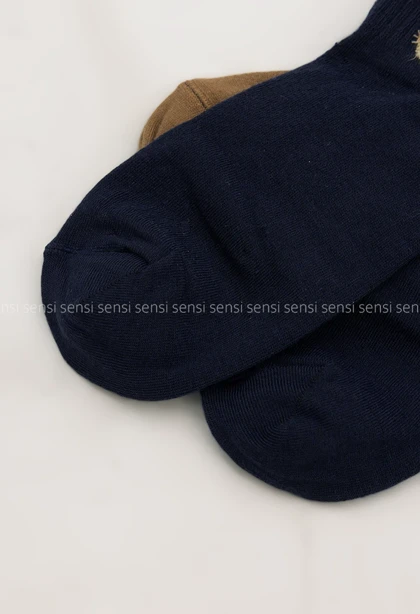 جوراب تدی نیم ساق پنبه کد1004925