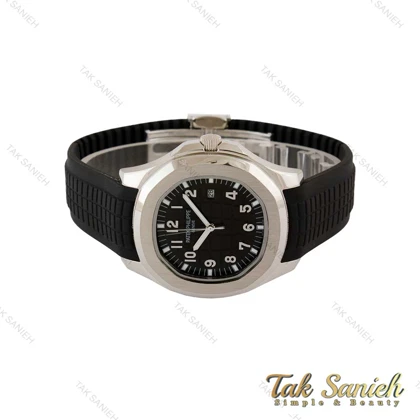 ساعت پتک فیلیپ آکوانا مردانه سیلور مشکی Patek-5327-G