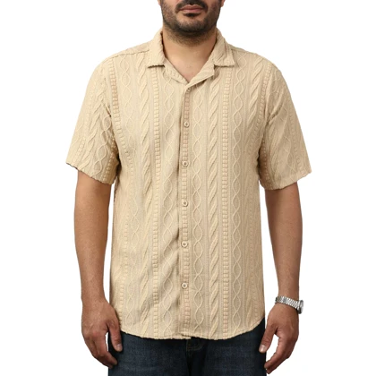 پیراهن آستین کوتاه مراکشی مردانه مدل 6211814