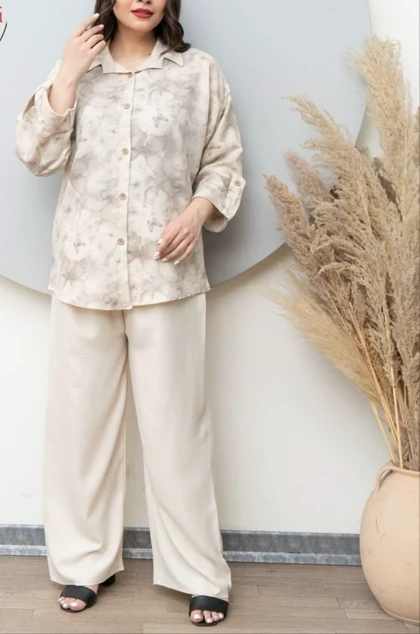 ست شومیز شلوار زنانه تابستانه