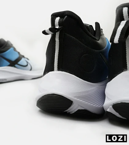 کفش کتانی مردانه سفید آبی NIKE AIR zoomx
