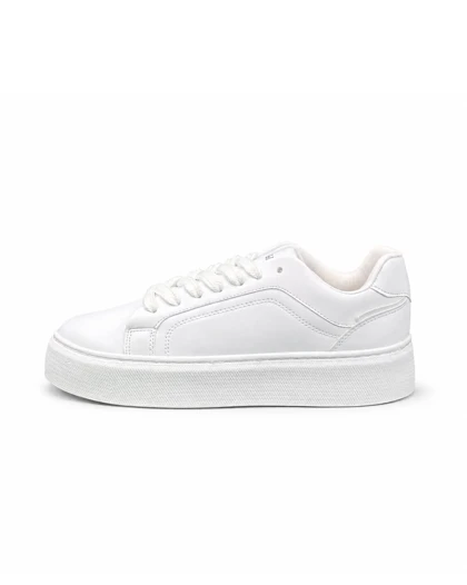 کفش کتانی مردانه مدل ونس پل اندبیر سفید Vans Pull Bear مدل2
