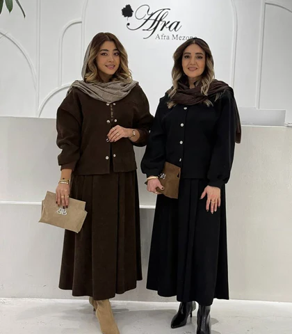 ست کت و دامن جیر افرا کد 14003860