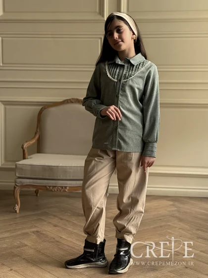 مام فیت کتان دم پا پیله