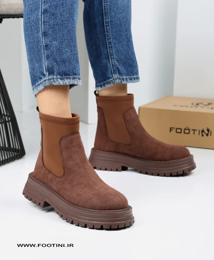 نیم بوت زنانه بالا استرج MR