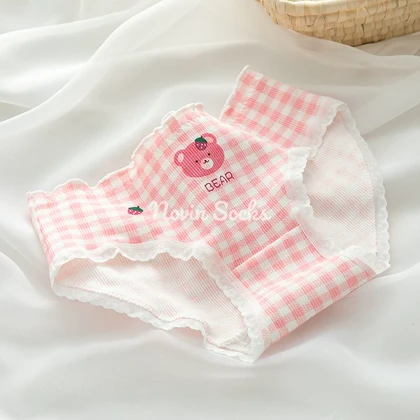 شورت طرح Pink Bear (مناسب سایز 38-42)