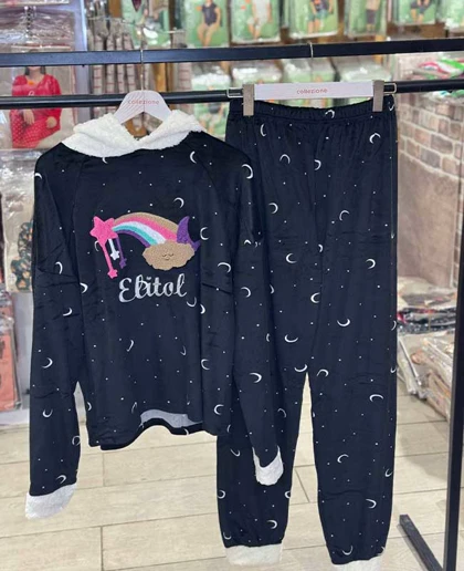 هودی و شلوار سایز بزرگ زنانه الیز کد 8727-5-B