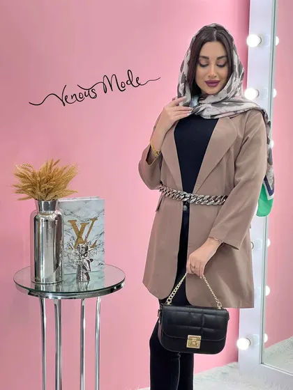 کت دویقه کمربند زنجیری
