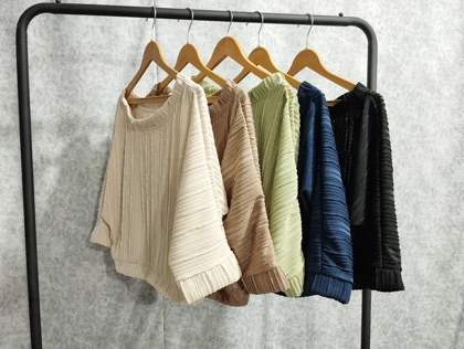 شومیز کراپ یقه قایقی زنانه کد 4030152