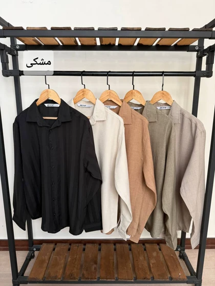پیراهن لینن پنبه 2611