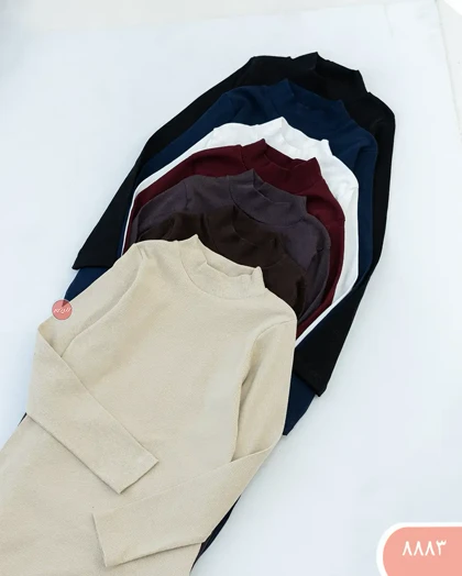 ماکسی یقه پنج سانت 8883