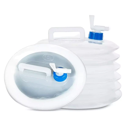 گالن آب تاشو 10 لیتری