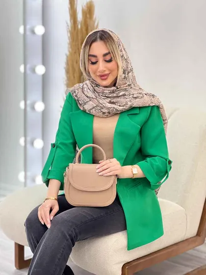 مانتو مازراتی آستین پاگن