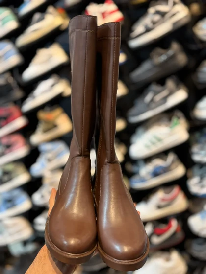 بوت بلند زنانه پشت بندی