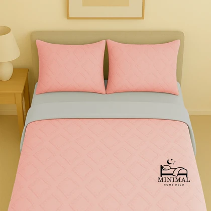 سرویس روتختی کاوری مینیمال طرح برجسته لوزی ریز