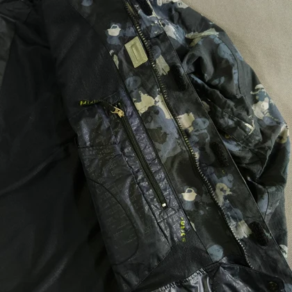 SIZE XL-L کاپشن اسکی گورتکس چریکی استوک اورجینال برند BONFIRE امریکا