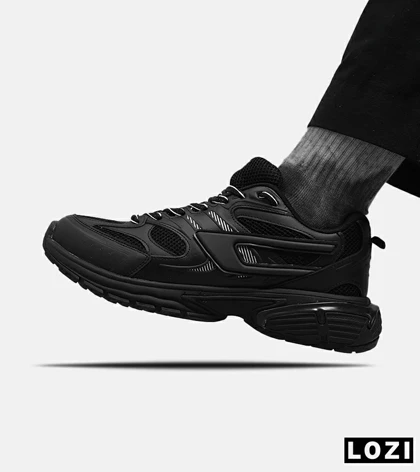 کفش کتانی مردانه مشکی DIESEL S-SERENDIPITY SPORT مدل 5617