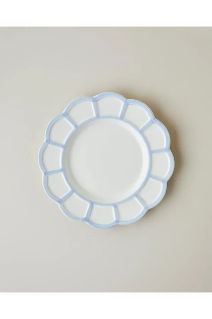 بشقاب پاستا English Home مدل Soft Cloud از Stoneware - آبی روشن