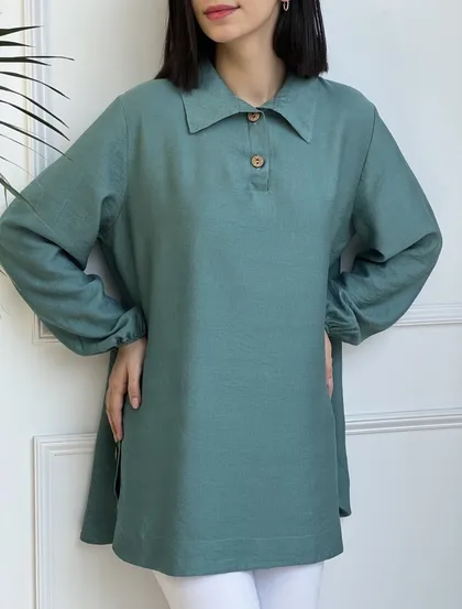 تونیک بغل دکمه کارن