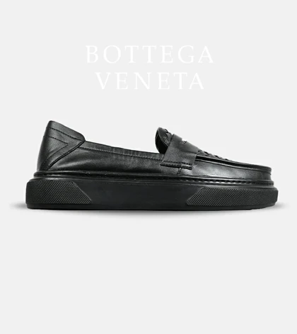 کالج مردانه مشکی Bottega Veneta مدل 6968