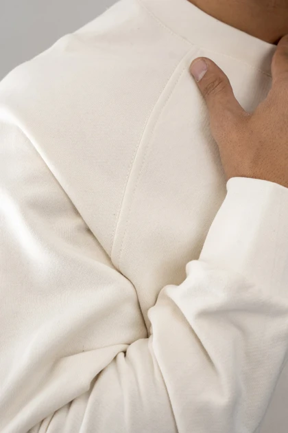 دورس سه نخ آستین رگلان مردانه