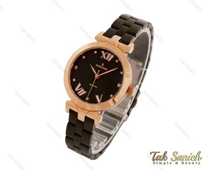 ساعت زنانه رومانسون مشکی رزگلد Romanson-3731-L