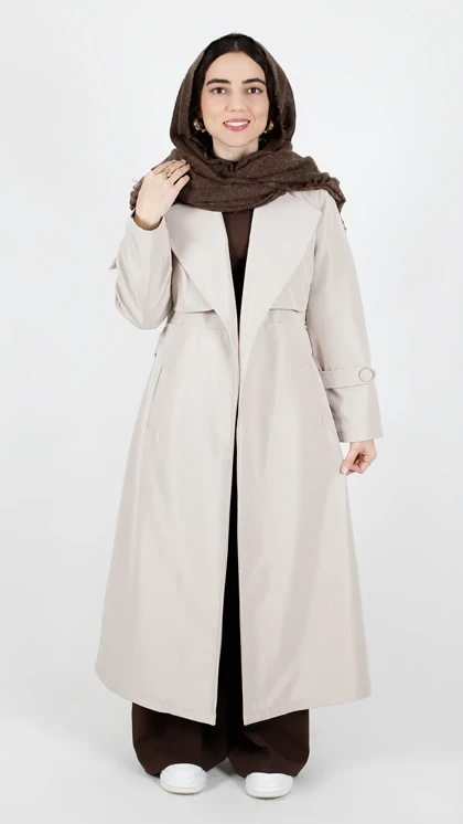 بارانی بلند آستردار سانتانا