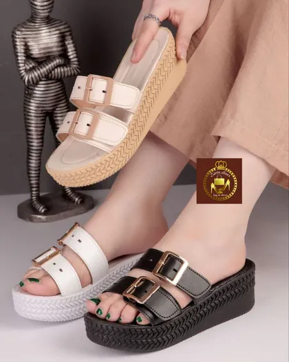 صندل دمپایی لژدار زنانه