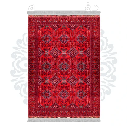 فرشینه از جنس پارچه هازان مخمل ترک طرح سنتی و مدرن برند دفه کد DHU210