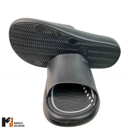 صندل مردانه انعطاف پذیر مدل Luofu مشکی کد 720884