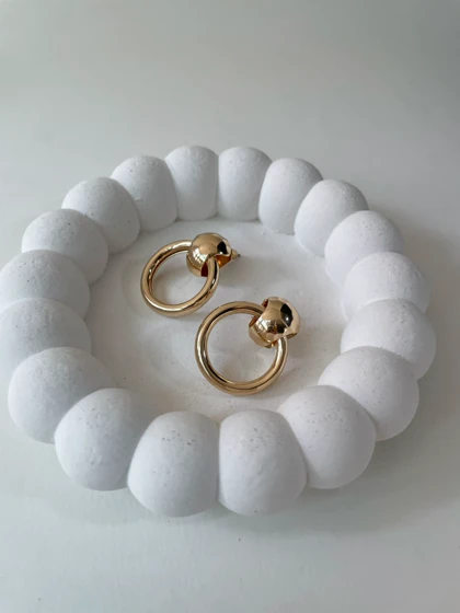 گوشواره گوی دایره