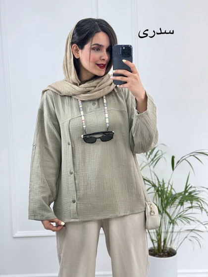 مانتو دبل فیس ربکا ( دارای ایراد جزئی )