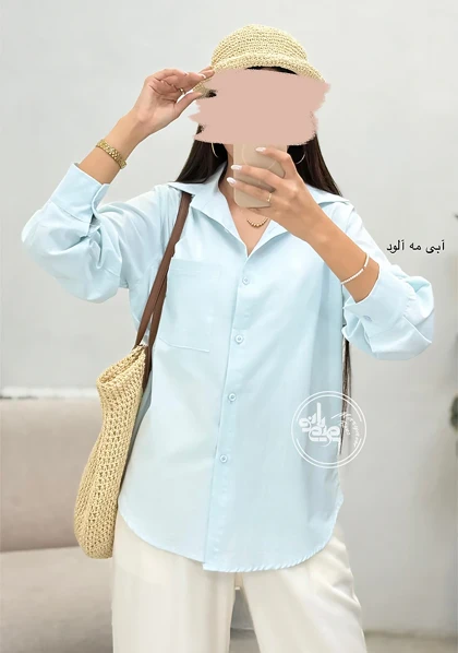 شومیز مانتویی مرجان