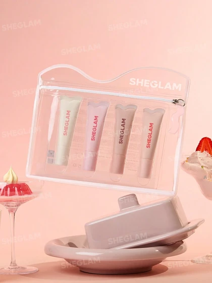 مراقبت از لب شیگلم مدل Crystal Glaze Moisturizing Lip Care Set