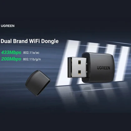 دانگل وای فای یوگرین UGREEN مدل 20204 AC650
