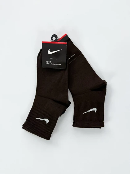 جوراب نیم ساق زنانه نخ پنبه نایکی Nike
