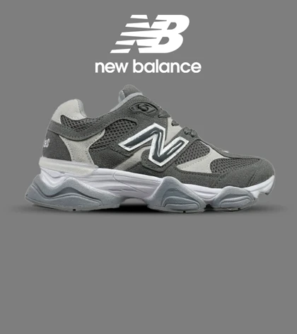 کفش کتانی زنانه خاکستری NEW BALANCE 9060 مدل 4667
